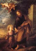 Bartolome Esteban Murillo St. John's and the child Jesus oil painting reproduction
